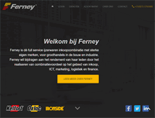 Tablet Screenshot of ferney.nl